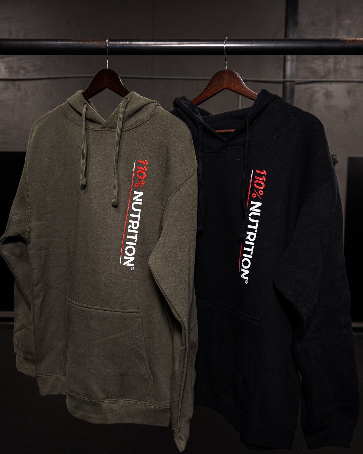 Vertical Logo Hoodie