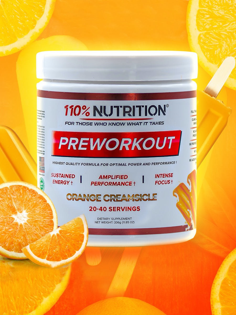 Orange Creamsicle - Stimulant Based Pre Workout
