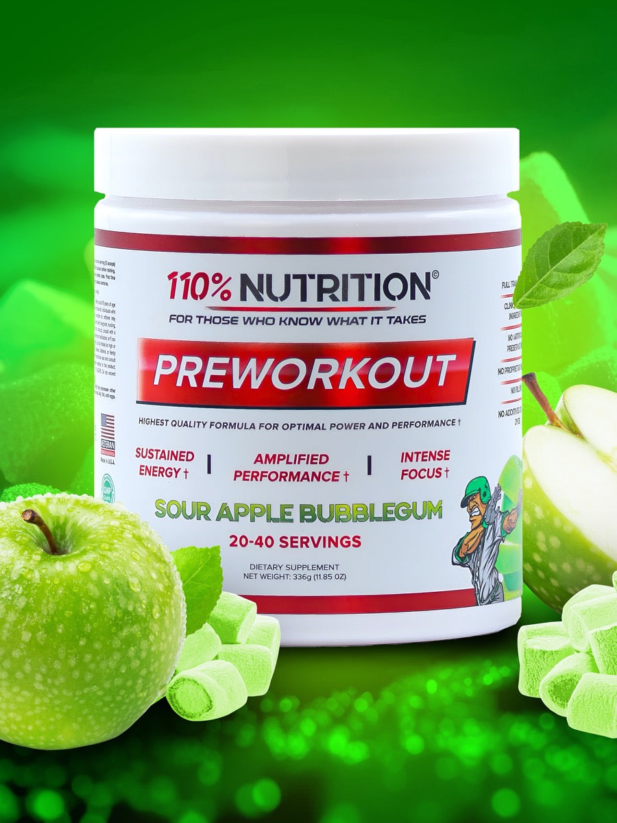 Sour Apple Bubblegum - Stimulant Based PreWorkout